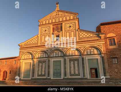 San Miniato al Monte Abbey Stockfoto