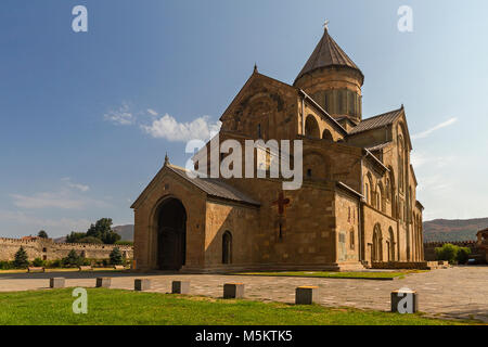 Svetiskhoveli Kathedrale in Mzcheta, der alten Hauptstadt Georgiens Stockfoto