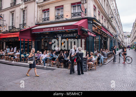 Restaurante Paris Stockfoto