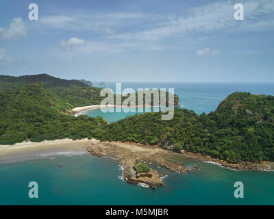 Aquawellness Resort in Nicaragua Antenne drone Ansicht Stockfoto