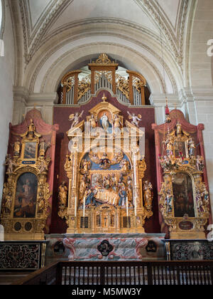 St. Leodegar Kirche Innenraum Stockfoto