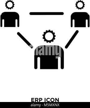Erp-Symbol Vektor Stock Vektor
