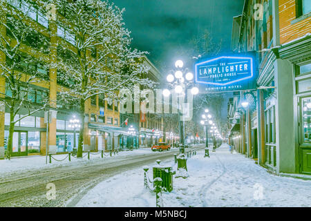 Gastown, Vancouver, Britisch-Kolumbien, Kanada. Stockfoto