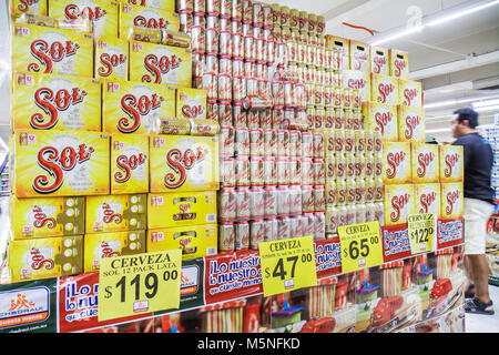 Cancun Mexiko, Mexikanisch, Avenida Tulum, Chedraui, Lebensmittelkette, Supermarkt, Shopping Shopper Shopper Shop Shops Märkte Marktplatz Kauf Verkauf, r Stockfoto