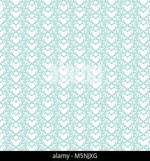 Hand gezeichneten Ornamente, blau türkis Abstract Background, abstrakte Blumen Hand gezeichnet Stock Vektor