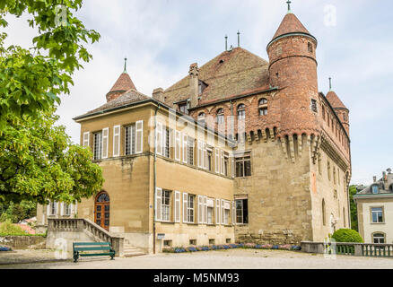 Schloss Saint-Maire in Lausanne, Schweiz Stockfoto