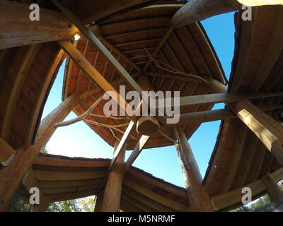 Dach aus Holz 2016 Stockfoto