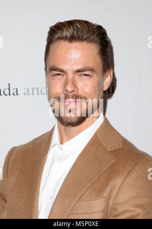 BEVERLY HILLS, Ca - 24. Februar: Derek Hough, an der 12. jährlichen Los Angeles Ballett-Gala im Beverly Wilshire Hotel in Beverly Hills, Kalifornien am 24. Februar 2018. Credit: Faye Sadou/MediaPunch Stockfoto