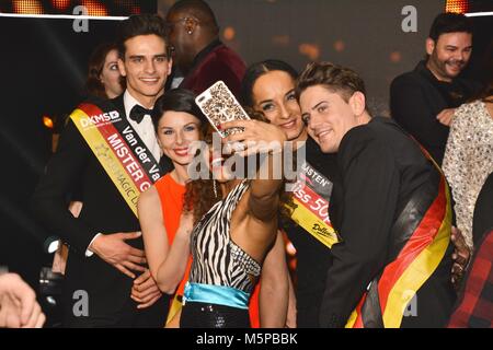 Rust, Deutschland, 24. Februar, 2018, 'Miss Deutschland - Die letzte 2018 'Credit: mediensegel/Alamy leben Nachrichten Stockfoto