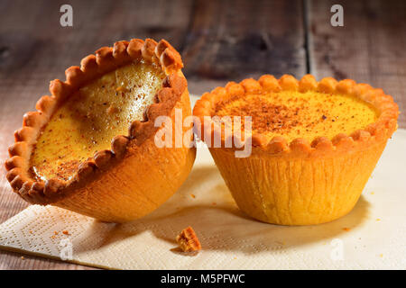 Pudding Kuchen Stockfoto