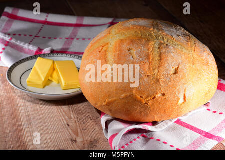 Haus gemachtes Brot Stockfoto