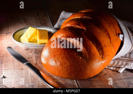 Haus gemachtes Brot Stockfoto