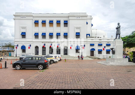 Panama City, Panama - November 3, 2017: Nationale Institut für Kultur (Instituto National de Cultura) im historischen Stadtteil Casco Viejo. Stockfoto