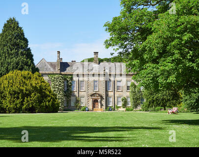 In Wallington Hall von der öffentlichen Straße, der durch Sie. Stockfoto