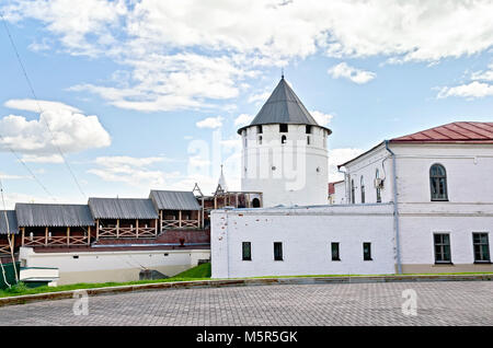 KAZAN, Russland - Juli 26, 2014: ein Komplex von architektonischen und historischen Monumenten der Kasaner Kreml. Republik Tatarstan. Stockfoto