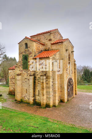 San Miguel de Lillo, Oviedo, Spanien Stockfoto