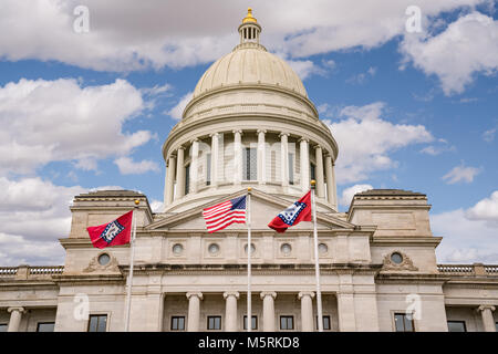 Arkansas Capitol Building in Little Rock, AR Stockfoto