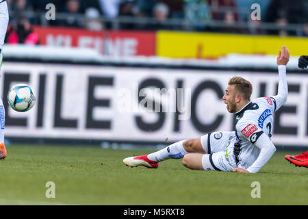 Sandi Lovric von Sturm Graz während der Österreich "Bundesliga" Match zwischen Sturm Graz 2-4 Red Bull Salzburg in der UPC-Arena am 25. Februar 2018 in Graz, Österreich. Credit: Maurizio Borsari/LBA/Alamy leben Nachrichten Stockfoto