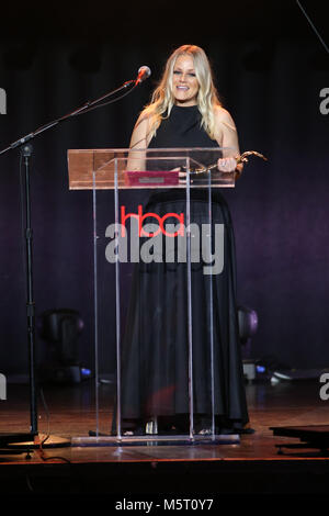 Hollywood, USA. 25 Feb, 2018. Marina Toybina am 4. jährlichen Hollywood Schönheit Auszeichnungen bei Avalon Hollywood in Hollywood, Kalifornien, die am 25. Februar 2018. Credit: Faye Sadou/Medien Punch/Alamy leben Nachrichten Stockfoto