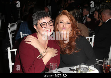 Hollywood, USA. 25 Feb, 2018. Angie Everhart am 4. jährlichen Hollywood Schönheit Auszeichnungen bei Avalon Hollywood in Hollywood, Kalifornien, die am 25. Februar 2018. Credit: Faye Sadou/Medien Punch/Alamy leben Nachrichten Stockfoto