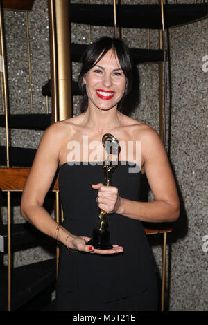 Hollywood, USA. 25 Feb, 2018. Carola Gonzalez am 4. jährlichen Hollywood Schönheit Auszeichnungen bei Avalon Hollywood in Hollywood, Kalifornien, die am 25. Februar 2018. Credit: Faye Sadou/Medien Punch/Alamy leben Nachrichten Stockfoto