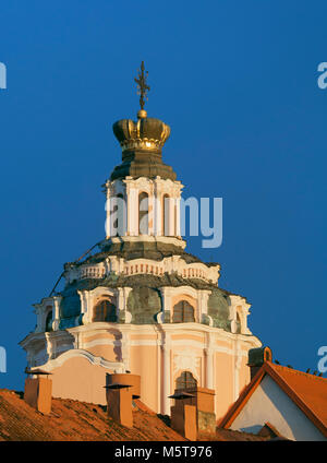 Oberseite des hl. Kasimir Kirche in Vilnius, Litauen Stockfoto