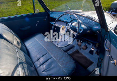 1955 Ford Zephyr Konsul Cabrio, Britische Familie Auto Stockfoto