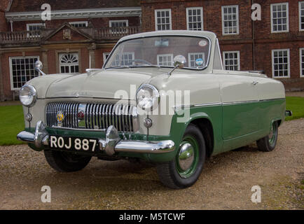 1955 Ford Zephyr Konsul Cabrio, Britische Familie Auto Stockfoto