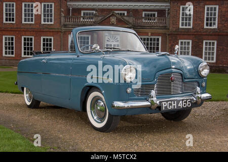 1955 Ford Zephyr Konsul Cabrio, Britische Familie Auto Stockfoto