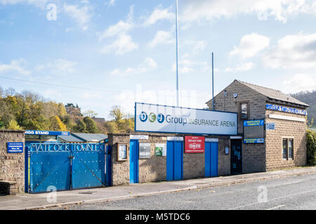 Matlock Town Football Club, Derbyshire, England, Großbritannien Stockfoto