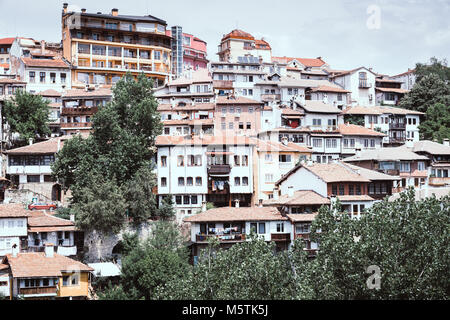 Wohngegend der Stadt Veliko Tarnovo, Bulgarien Stockfoto