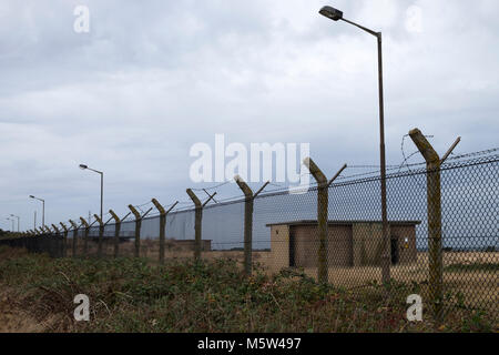 Ehemalige RAF-Radar und Raketenbasis, Bawdsey, Suffolk, Großbritannien. Stockfoto