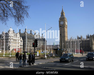 Parliament Square, Westminster, London Stockfoto