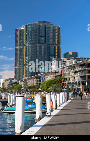 International Towers Sydney in Barangaroo, Darling Harbour, Sydney, New South Wales, Australien Stockfoto