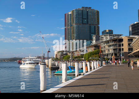 International Towers Sydney in Barangaroo, Darling Harbour, Sydney, New South Wales, Australien Stockfoto