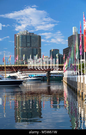 International Towers Sydney, Darling Harbour, Sydney, New South Wales, Australien Stockfoto