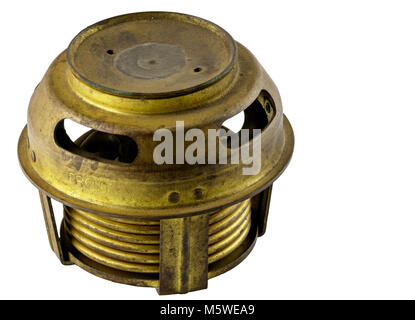 Neue Auto-Thermostat isoliert auf weiss Stockfotografie - Alamy