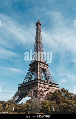 Eiffelturm Bilderrahmen Stockfoto