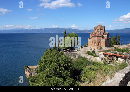 Jovan Kaneo Kirche Ohrid Mazedonien Stockfoto