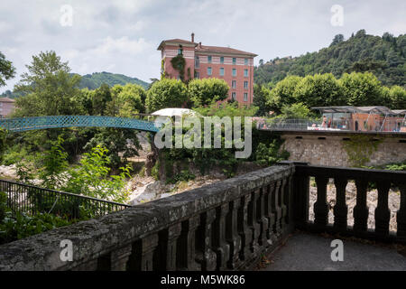 Vals les Bains Largentière Ardèche Auvergne-Rh ône-Alpes Frankreich Stockfoto