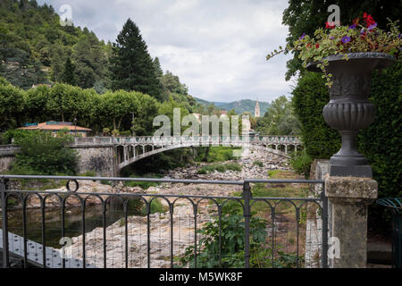 Vals les Bains Largentière Ardèche Auvergne-Rh ône-Alpes Frankreich Stockfoto