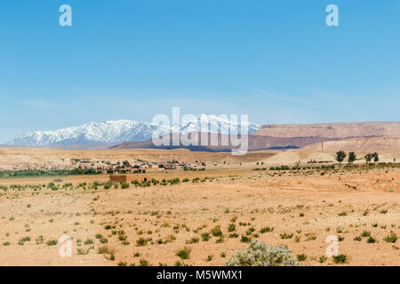 Der hohe Atlas auch genannt das Atlasgebirge ist ein Gebirge in Marokko in Nordafrika Stockfoto