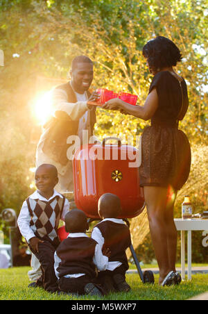 Curtis '50 Cent' Jackson und Kelly Rowland schießen 50 Cent Musik Video "Baby von Mir' von Chris Robinson am 17. Oktober 2009 in Los Angeles geleitet. Stockfoto