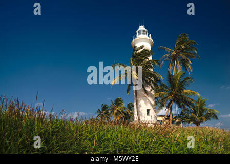 Pointe de Galle die Galle Fort Leuchtturm in Galle, Sri Lanka, Südafrika Asien Stockfoto