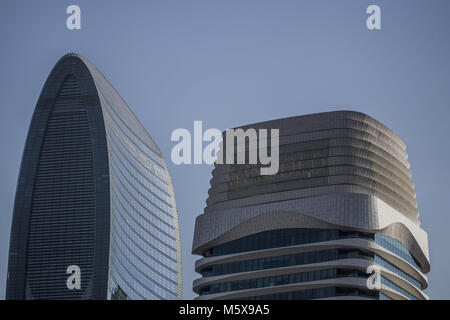 Guangzhou, Guangzhou, China. 26 Feb, 2018. Guangzhou, China -26. Februar 2018: Gebäude in Guangzhou, Provinz Guangdong im Süden Chinas. Credit: SIPA Asien/ZUMA Draht/Alamy leben Nachrichten Stockfoto