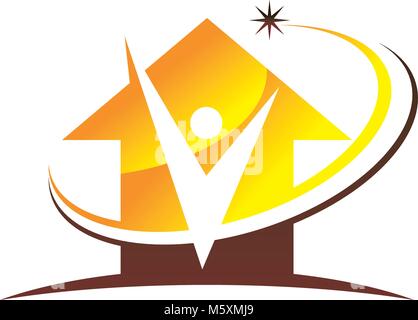 Wohnen-Erfolg Stock Vektor