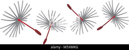 Löwenzahn Blasen Marketing Stock Vektor