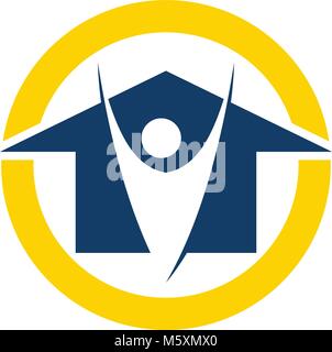 Wohnen-Erfolg Stock Vektor