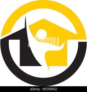 Wohnen-Erfolg Stock Vektor