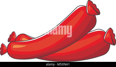 Wurst Logo Design Template Vector Stock Vektor